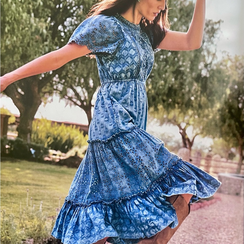 New! Isla River Dress Sundance Retail $188.